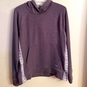 Purple Under Armour Exercise Shirt